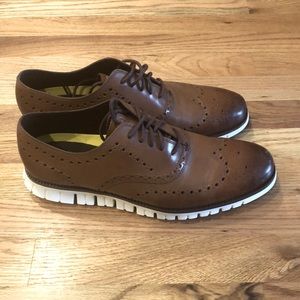 Cole Haan Men’s ZeroGrand Wingtip Oxford Shoes - Size 12
